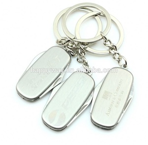 Advertising Knife Key Chain 0403012 MOQ 1000PCS One Year Quality Warranty