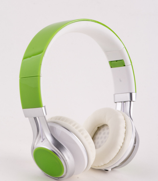 Custom Logo Foldable Colorful Wired Headphone Advertising Wire Headphone