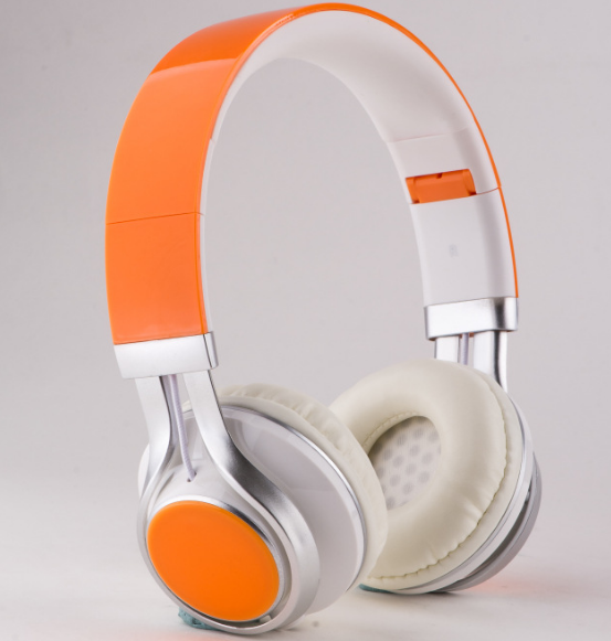 Custom Logo Foldable Colorful Wired Headphone Advertising Wire Headphone