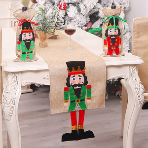 Christmas Home Using Decoration Walnut Soldier Table Cover Ornaments