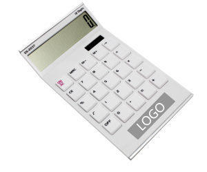 Premium Promotional White Color Printing Calculator