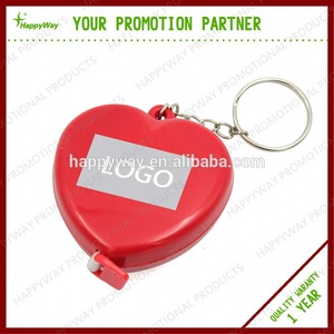 Promotional Heart Shape Measuring Tape