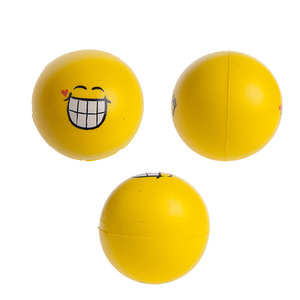 PU round shape stress ball MOQ 1000 PCS 0101004