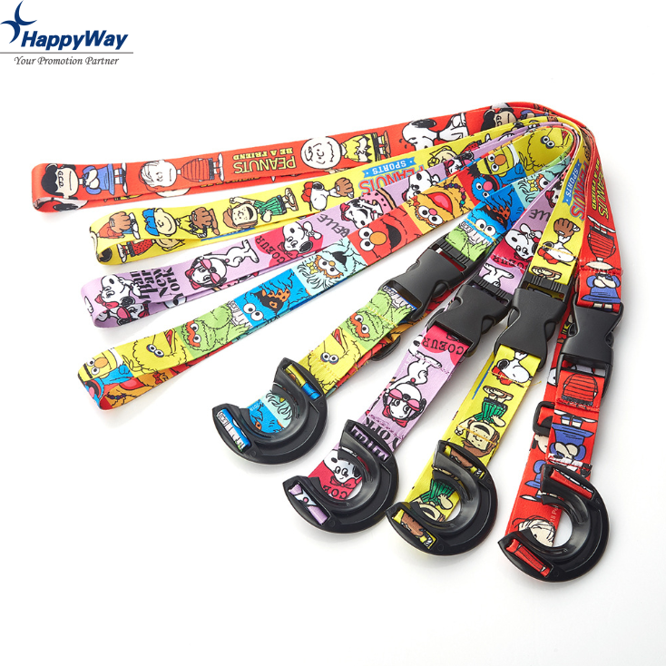 Promotional Custom Cheap Printed Polyester Lanyards