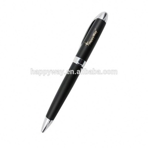 Promotion Classical Business Black Metal Roller Pen , MOQ 100 PCS 0207110 One Year Quality Warranty