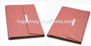 Business High Quality Classic Three Fold Notebook 0701064 MOQ 500PCS One Year Quality Warranty