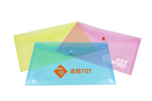 Colorful Transparent Plastic a4 File Folder