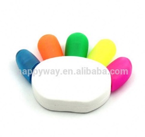 Custom Logo 5 in 1 Color Highlighter Pen