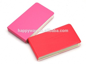 Popular PU Mini Notepad Custom Printed Logo 0703060 MOQ 1000PCS One Year Quality Warranty