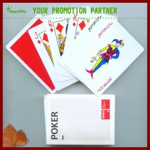 Custom Cheap Promotional Paper Playing Game Card