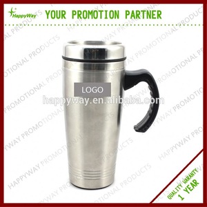 Customized Stainless Steel Auto Mug With Handle