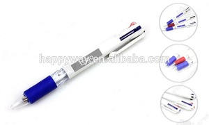 Hot Selling Customized Advertising Business Gift 4 Color Pen