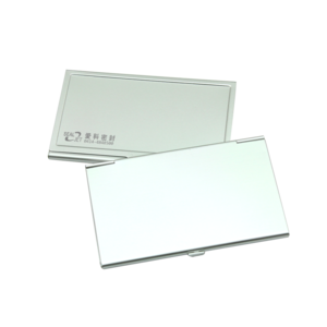 Aluminium bulk business card holder