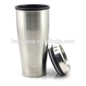 Shining Metal Car Cup With Custom Logo, MOQ 1000 PCS 0309013 One Year Quality Warranty