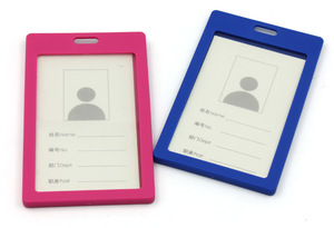 High Quality Plastic ID Card Holder