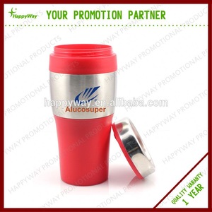 Novelty Customised Promotional Stainless Steel Auto Mug MOQ100PCS 0309017 One Year Quality Warranty