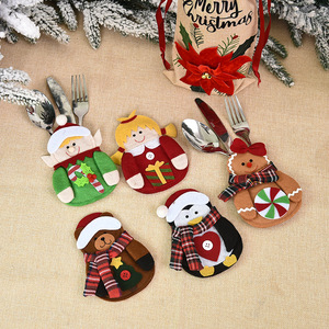 Christmas Decoration Tableware Cover Ornaments