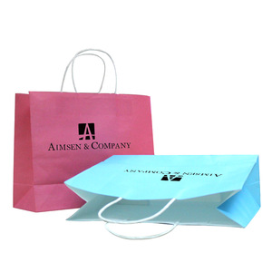 Hot Sale Top Quality Advertising Shopping Kraft Paper Bag