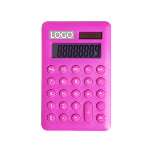 Mini Deluxe Thin Calculator, MOQ 500 PCS 0702024 One Year Quality Warranty