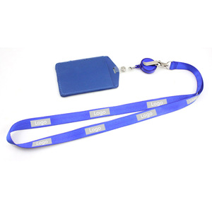 Promotional ID Card Holder With Lanyard