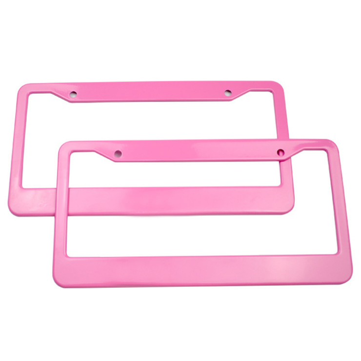 Custom Logo Car Number Plate Holder License Plate Number Holder License Plate Covers Frames