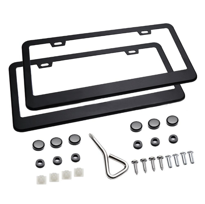 Custom Logo Car Number Plate Holder License Plate Number Holder License Plate Covers Frames