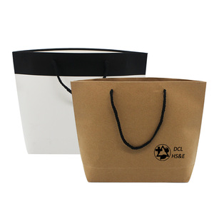 Custom Brown Paper Bag With Logo