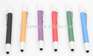 Custom Logo Ballpoint Touchscreen Stylus Pen