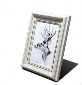 Wholesale mdf funia wood photo frame,baby picture mini glass wall photo frame