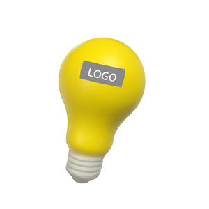Advertising Light Bulb Stress Ball , MOQ 1000 PCS 0101029 One Year Quality Warranty