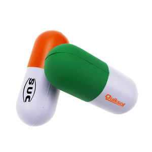 Medical Gifts Custom Logo Pill Shape Stress Ball