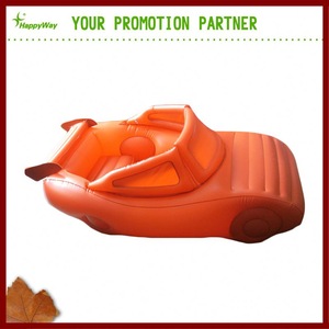 Inflatable Plastic Floating Cars and Airplane Toy