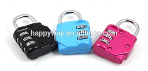 Zinc Alloy Combination Lock for Promotion MOQ1000PCS 0907012 One Year Quality Warranty