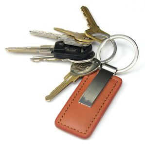 Custom Luxury Blank Leather Keychains MOQ 1000 PCS 0403083