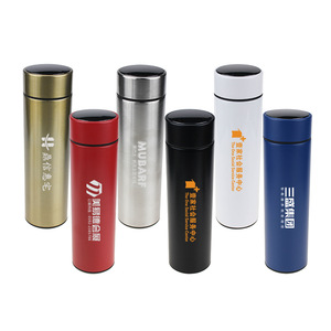 Smart Thermos Water Bottle Temperature Display