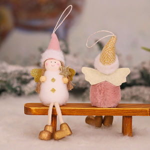 Lovely Cute Christmas Tree Decoration Angel Doll Ornaments