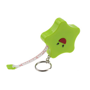 Promotional Plastic Key Chain with Tape Measure