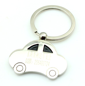 Top Quality Promotional Car Shape Key Chain With Logo 0403020 MOQ 1000PCS One Year Quality Warranty
