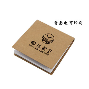 Wholesale Custom Print Kraft Paper Sticky Notepd