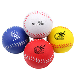 Custom PU Foam Baseball Stress Ball