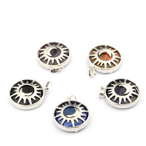 Novelty Sun And Moon Design Pendants Crystal Decoration