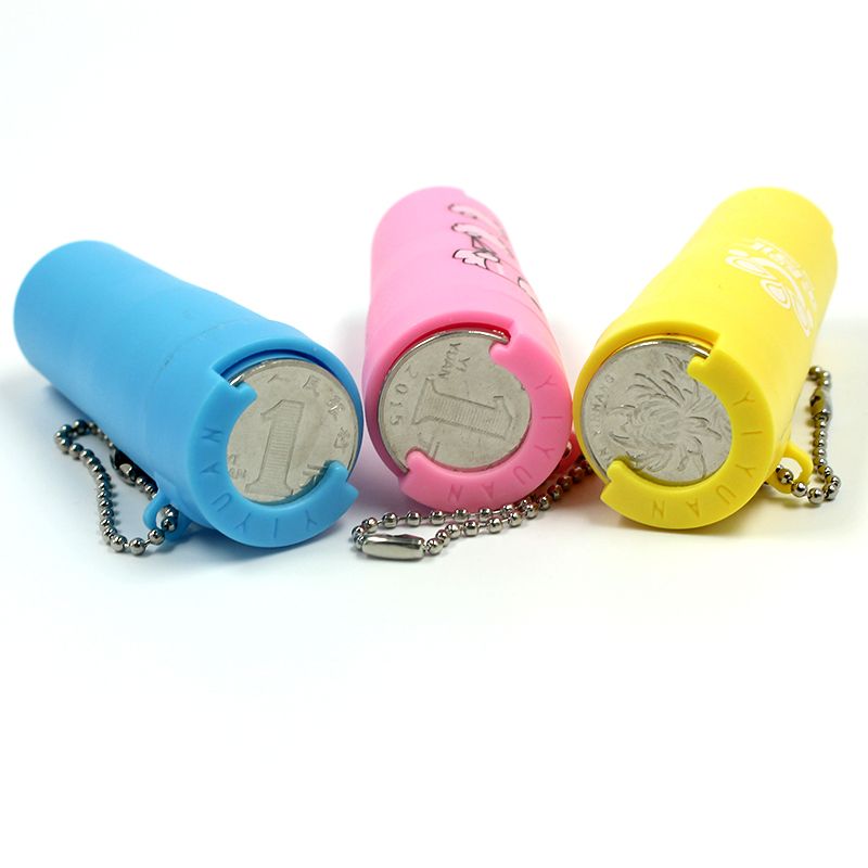 Custom Logo Portable Plastic Coin Holder