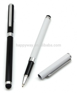 branded blue metal roller gel ink pen MOQ 100PCS 0207073 One Year Quality Warranty