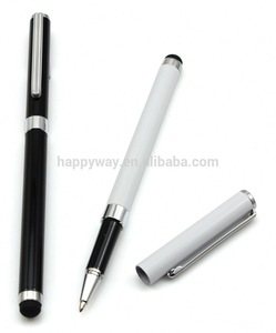 branded blue metal roller gel ink pen MOQ 100PCS 0207073 One Year Quality Warranty