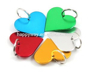 Love Heart Metal Key Ring