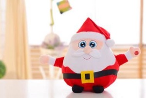 Top quality Santa Claus dolls toys, Reindeer plush toys, Christmas present