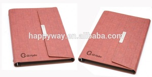 Business High Quality Classic Three Fold Notebook 0701064 MOQ 500PCS One Year Quality Warranty