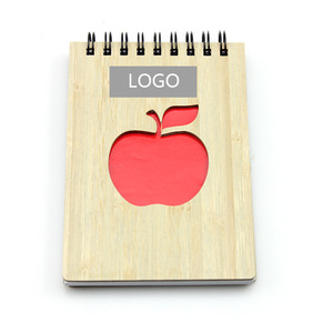 Bamboo Logo Printing Notebook 0703027 MOQ 1000PCS One Year Quality Warranty