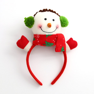 Christmas Decorations Ornaments Santa Claus Deer Antlers Headband