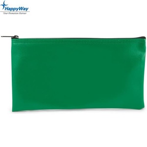 Custom Zipper Money Cash Deposit Bank Bags With Logo cash bag